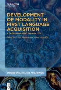 Produktbild: Development of Modality in First Language Acquisition