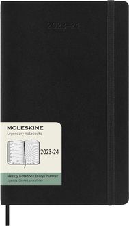 Bild vom Artikel Moleskine 18 Monate Wochen Notizkalender 2023/2024, L/A5, 1 Wo = 1 Seite, Rechts Linierte Seite, Soft Cover, Schwarz vom Autor 
