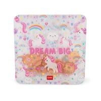 Produktbild: Legami 3er Set wiederverwendbare Snack Taschen - Einhorn