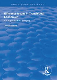 Produktbild: Efficiency Issues in Transitional Economies