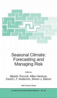 Produktbild: Seasonal Climate: Forecasting and Managing Risk