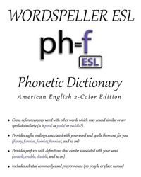 Produktbild: Wordspeller ESL Phonetic Dictionary