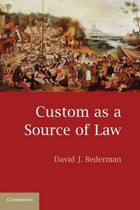 Produktbild: Custom as a Source of Law