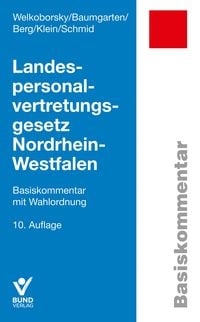 Produktbild: Landespersonalvertretungsgesetz Nordrhein-Westfalen