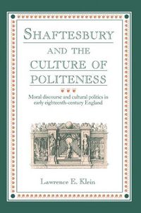 Produktbild: Shaftesbury and the Culture of Politeness