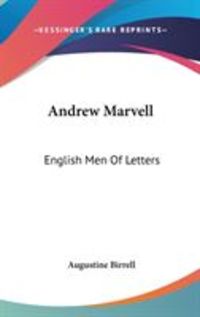 Produktbild: Andrew Marvell: English Men of Letters