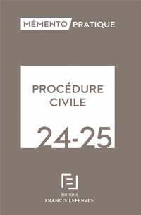 Produktbild: Memento Pratique ; Procedure Civile (Edition 2024/2025)