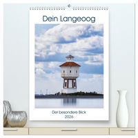 Produktbild: Dein Langeoog - Der besondere Blick (hochwertiger Premium Wandkalender 2026 DIN A2 hoch), Kunstdruck in Hochglanz