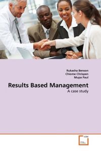 Produktbild: Benson, R: Results Based Management