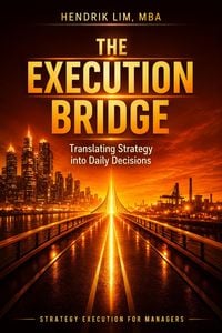 Produktbild: THE EXECUTION BRIDGE. Translating Strategy into Daily Decisions