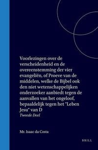 Produktbild: Voorlezingen Over de Verscheidenheid En de Overeenstemming Der Vier Evangeliën, of Proeve Van de Middelen, Welke de Bijbel Ook Den Niet Wetenschappel