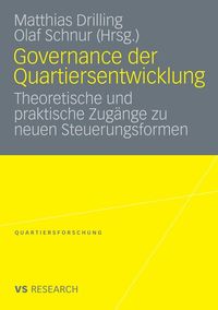 Produktbild: Governance der Quartiersentwicklung