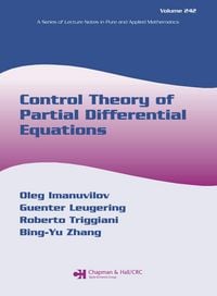 Produktbild: Control Theory of Partial Differential Equations