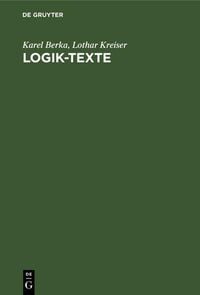 Produktbild: Logik-Texte