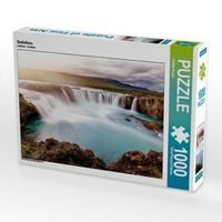 Produktbild: CALVENDO Puzzle Go&eth;afoss | 1000 Teile Lege-Gr&ouml;&szlig;e 64x48cm Foto-Puzzle f&uuml;r gl&uuml;ckliche Stunden