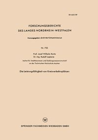 Produktbild: Die Leistungsf&auml;higkeit von Kreisverkehrspl&auml;tzen