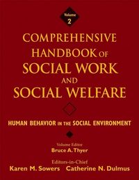 Produktbild: Comprehensive Handbook of Social Work and Social Welfare, Human Behavior in the Social Environment