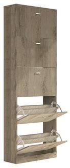 Produktbild: Holz Regal Schuhschrank Schuhkipper Serie Sipos XL