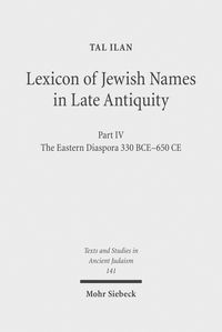 Produktbild: Lexicon of Jewish Names in Late Antiquity
