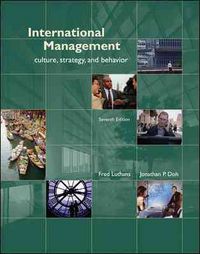 Produktbild: International Management: Culture, Strategy, and Behavior