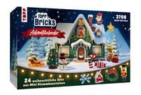 Produktbild: TOPP Bricks Adventskalender &ndash; 24 weihnachtliche Sets aus Mini-Klemmbausteinen