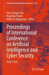 Produktbild: Proceedings of International Conference on Artificial Intelligence and Cyber Security