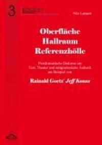 Produktbild: Oberfl&auml;che - Hallraum - Referenzh&ouml;lle: Postdramatische Diskurse um Text, Theater und zeitgen&ouml;ssische &Auml;sthetik am Beispiel von Rainald Goetz' "Jeff Koo