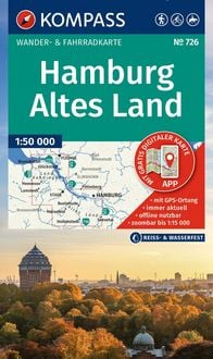 Produktbild: KOMPASS Wanderkarte 726 Hamburg, Altes Land 1:50.000