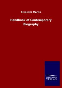 Produktbild: Handbook of Contemporary Biography