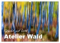 Produktbild: Atelier Wald - gemalt mit Licht (Wandkalender 2027 DIN A2 quer), CALVENDO Monatskalender