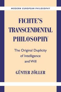 Produktbild: Fichte's Transcendental Philosophy