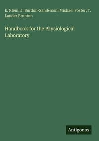 Produktbild: Handbook for the Physiological Laboratory