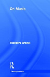 Produktbild: Gracyk, T: On Music