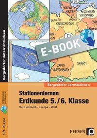 Produktbild: Stationenlernen Erdkunde 5./6. Klasse