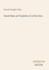 Produktbild: Great Men as Prophets of a New Era