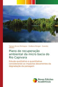 Produktbild: Plano de recupera&ccedil;&atilde;o ambiental da micro bacia do Rio Capivara