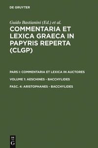 Produktbild: Aristophanes - Bacchylides