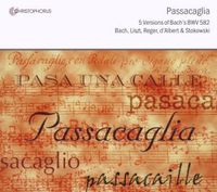 Produktbild: Passacaglia: Five Versions of Bach s BWV 582