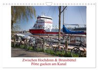 Produktbild: Zwischen Hochdonn & Brunsb&uuml;ttel: P&ouml;tte gucken am Kanal (Wandkalender 2027 DIN A4 quer), CALVENDO Monatskalender