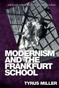 Produktbild: Modernism and the Frankfurt School