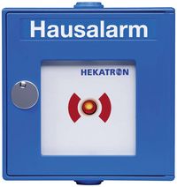 Produktbild: Hekatron FH.Genius Funk-Handtaster batteriebetrieben, netzbetrieben (B x H x T) 130 x 130 x 32 mm