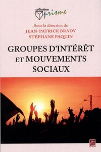 Produktbild: Groupes d'interet et mouvements sociaux