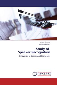 Produktbild: Study of Speaker Recognition
