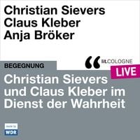 Produktbild: Christian Sievers und Klaus Kleber im Dienst der Wahrheit