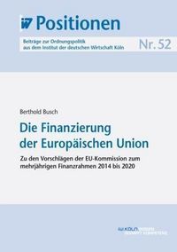 Produktbild: Die Finanzierung der Europ&auml;ischen Union
