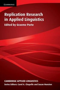 Produktbild: Replication Research in Applied Linguistics