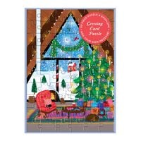 Produktbild: Joy Laforme Cozy Cabin Greeting Card Puzzle