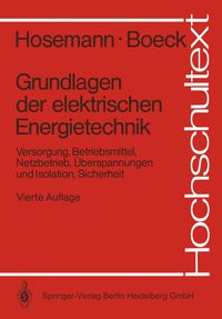 Produktbild: Grundlagen der elektrischen Energietechnik