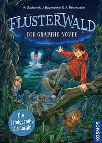 Produktbild: Fl&uuml;sterwald, Die Graphic Novel zu Band 1 "Das Abenteuer beginnt"