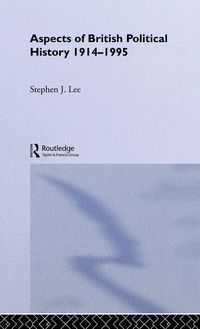 Produktbild: Aspects of British Political History 1914-1995